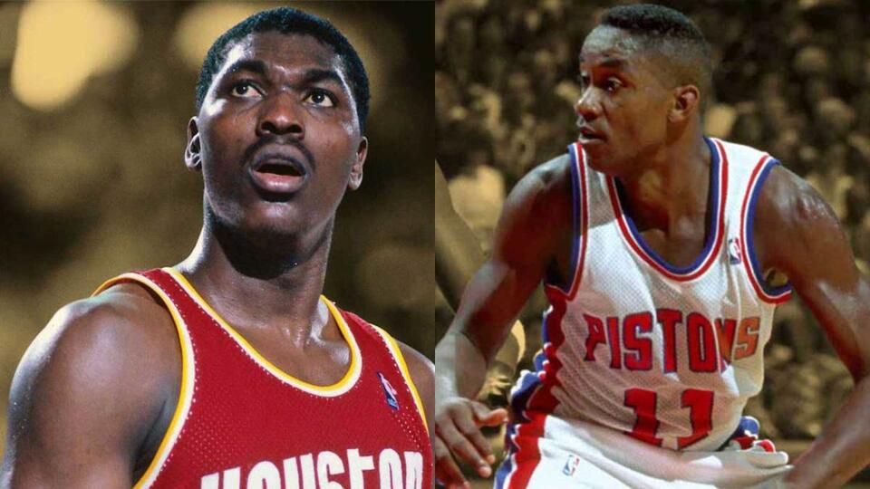 "He was two people on the scouting report" - Isiah Thomas on how unstoppable Hakeem Olajuwon looked to the Pistons