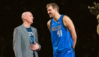 When Rick Carlisle ranked Dirk Nowitzki among the league's all-time greats: "A top 10 player in NBA history"