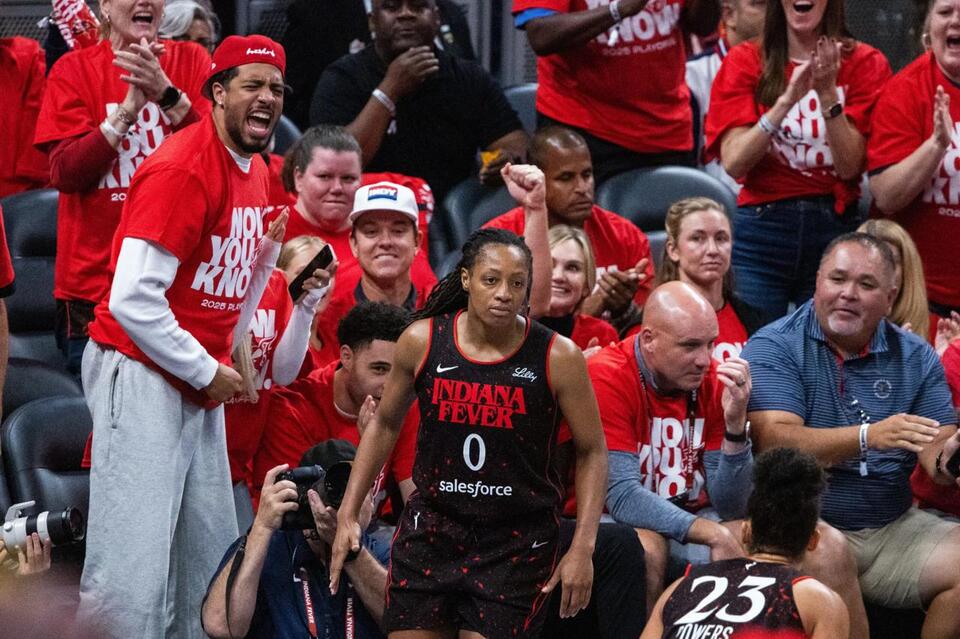 Pacers Superstar Tyrese Haliburton Can’t Contain Excitement As Fever Upset Dream in WNBA Playoffs