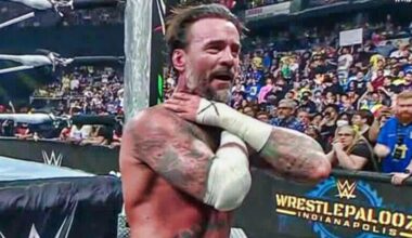 CM Punk Pays Tribute To Tyrese Haliburton & Reggie Miller With Iconic Choke Celebration At Wrestlepalooza Indiana