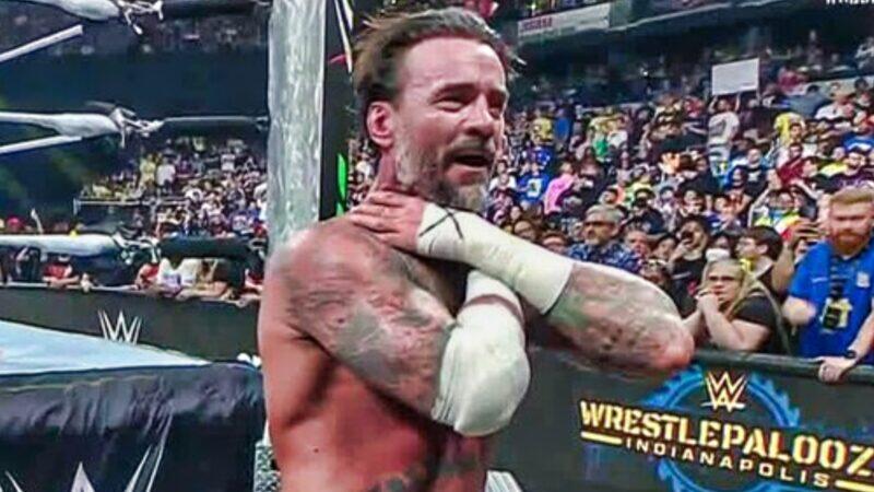 CM Punk Pays Tribute To Tyrese Haliburton & Reggie Miller With Iconic Choke Celebration At Wrestlepalooza Indiana