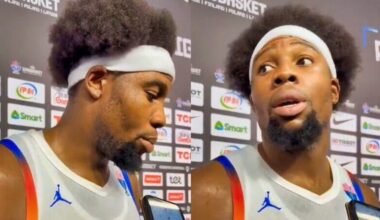 Guerschon Yabusele Snaps At Celebrating Journalist After France’s Stunning Loss To Georgia [VIDEO]