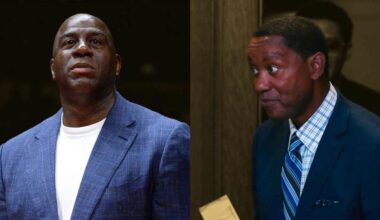 "If you flinched, it was over for you" - Magic Johnson recalls his battles with the Detroit "Bad Boy" Pistons