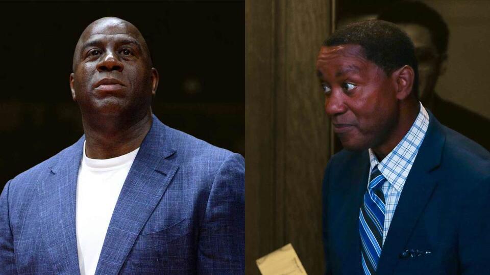 "If you flinched, it was over for you" - Magic Johnson recalls his battles with the Detroit "Bad Boy" Pistons