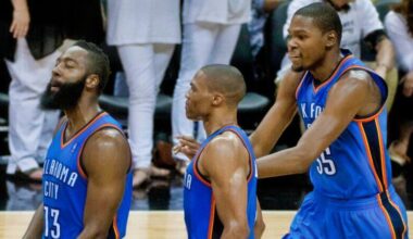 Did The Oklahoma City Thunder Lose The Greatest Core Ever? Revisiting Harden, Durant, And Westbrook