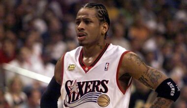 76ers Reveal Allen Iverson-Era Throwback Uniforms in Video, Photos for 2025 NBA Season