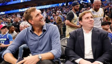 Dirk Nowitzki advises Nico Harrison, Patrick Dumont on how to fix bond with Mavs fans