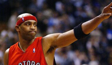 Toronto Raptors to retire Vince Carter’s jersey on Nov. 2