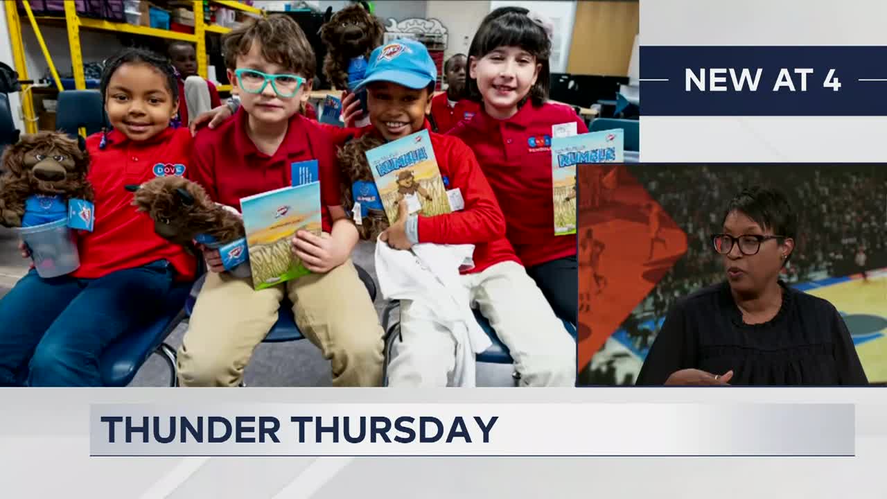 OKC Thunder challenges Oklahoma 2nd graders for prizes and fun