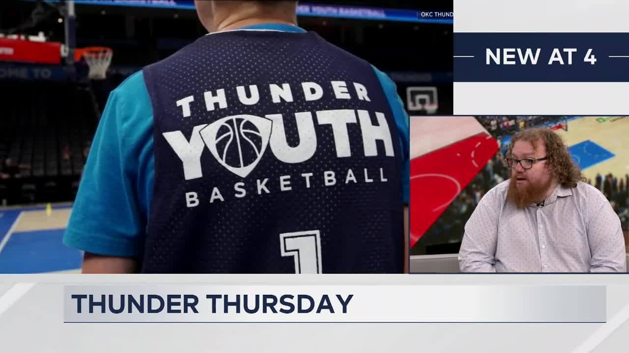 OKC Thunder Youth Basketball Camps are underway