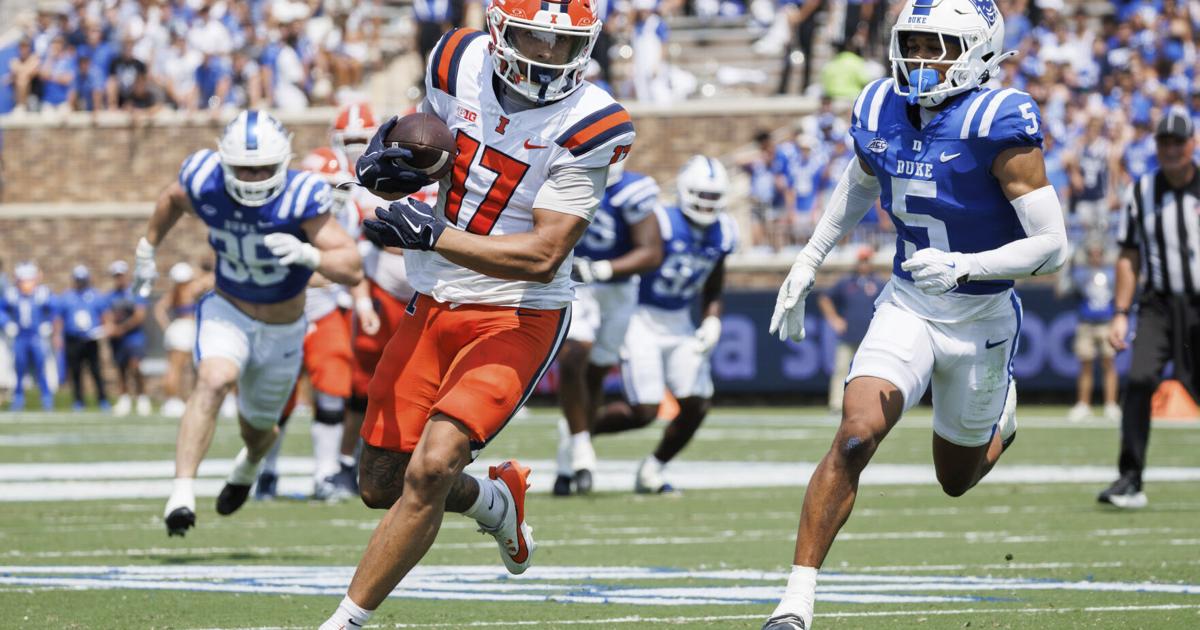 FINAL | No. 11 Illinois 45, Duke 19 | Sports