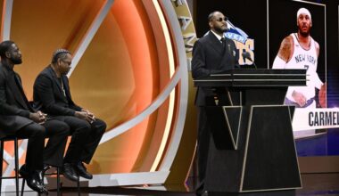 Night of tears, memories for 2025 Basketball HOF class