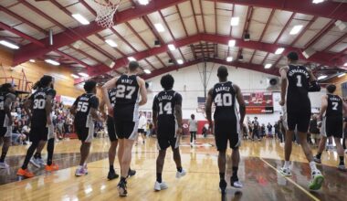 Spurs surprise central Texas students with visit after deadly flash flood | National Sports
