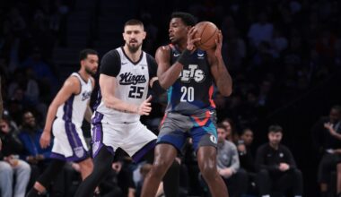 Nets officially re-sign center Day'Ron Sharpe; sign forward EJ Liddell