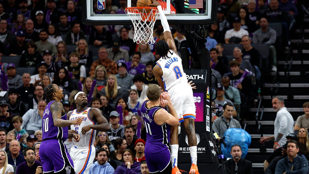 Who does Jalen Williams believe has the best NBA road crowd?