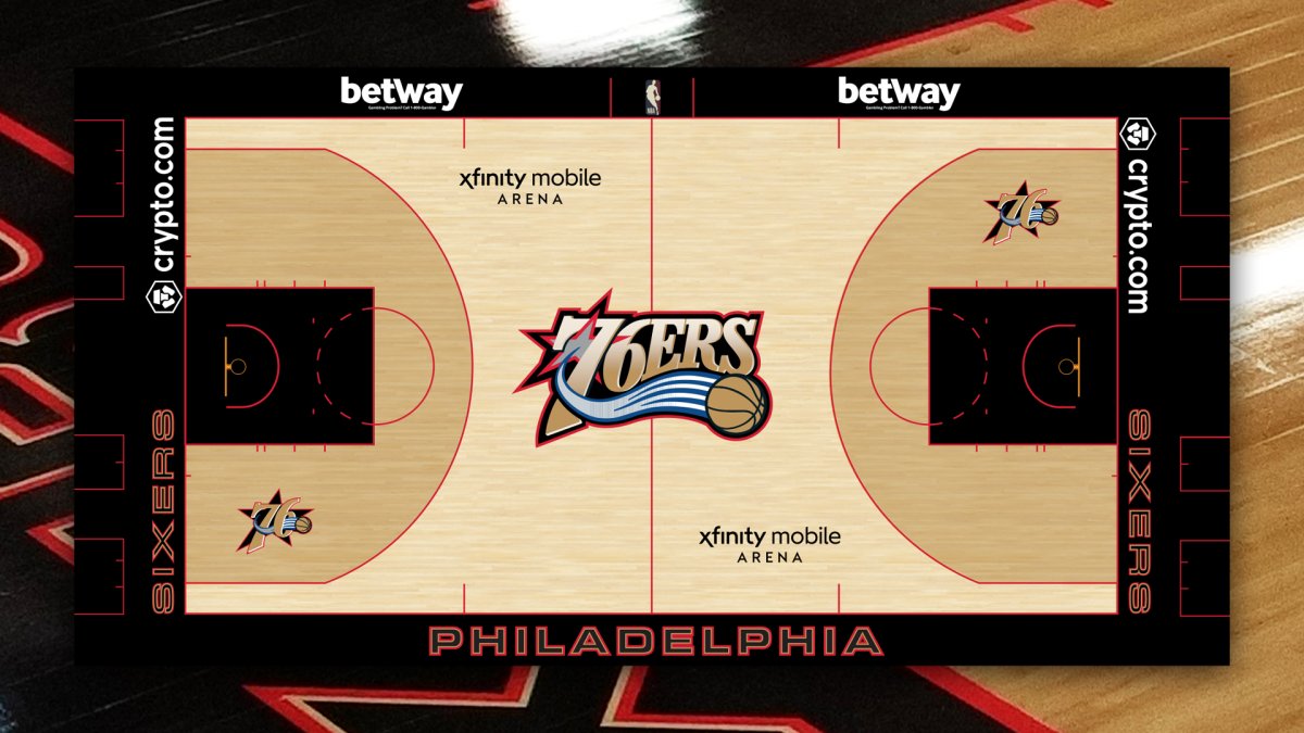 Sixers unveil 25th anniversary court for 2000-01 East champs – NBC Sports Philadelphia