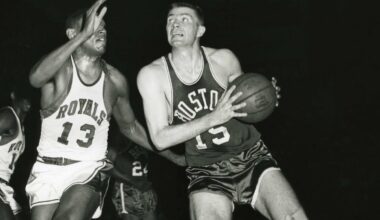 Heinsohn hired as coach; Embry traded for; Douglas born