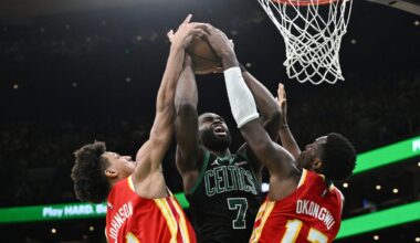 Could Jaylen Brown end up an Hawk after his time with the Celtics ends?