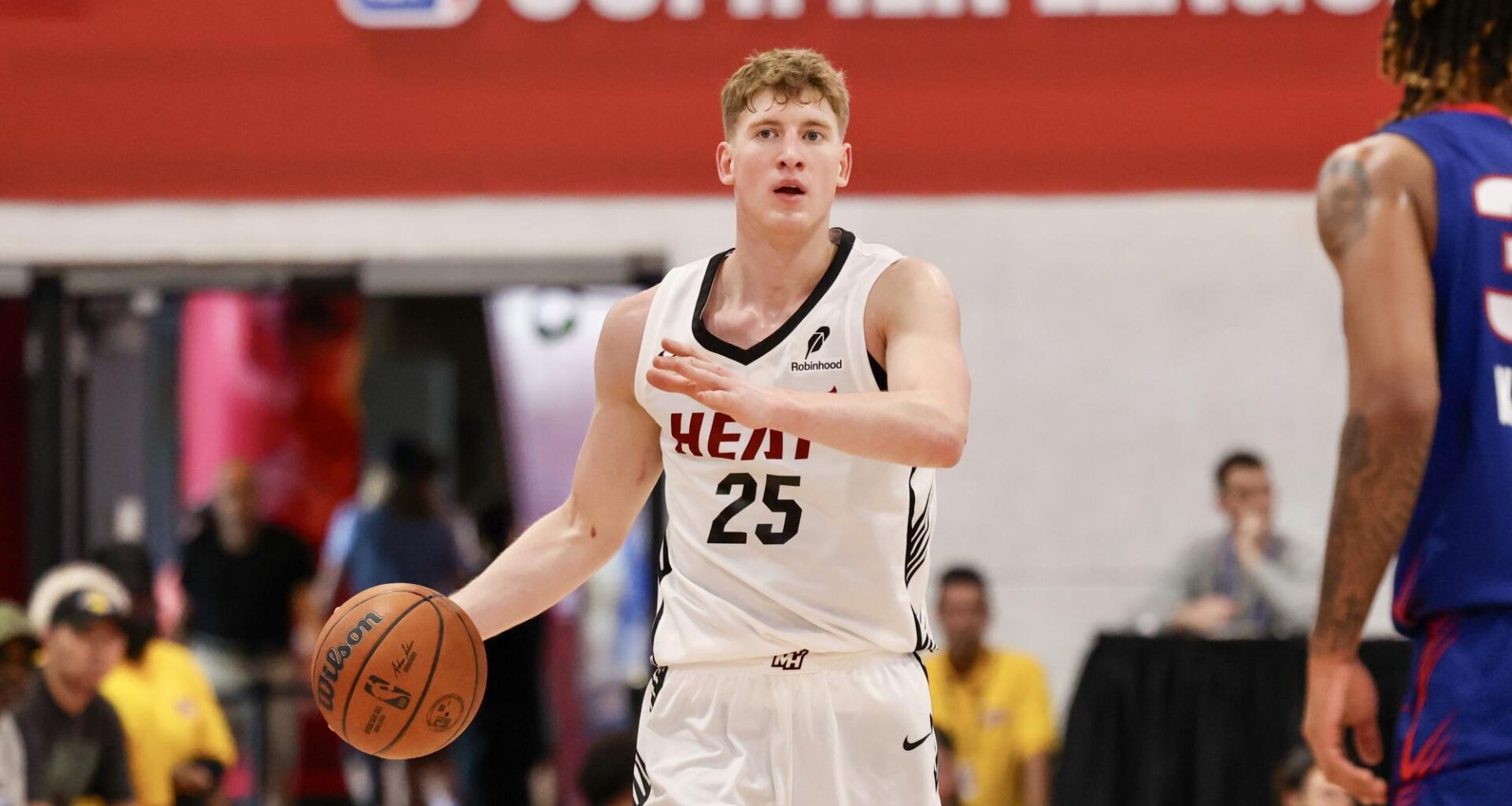 Kasparas Jakučionis welcomes toughness of Miami Heat