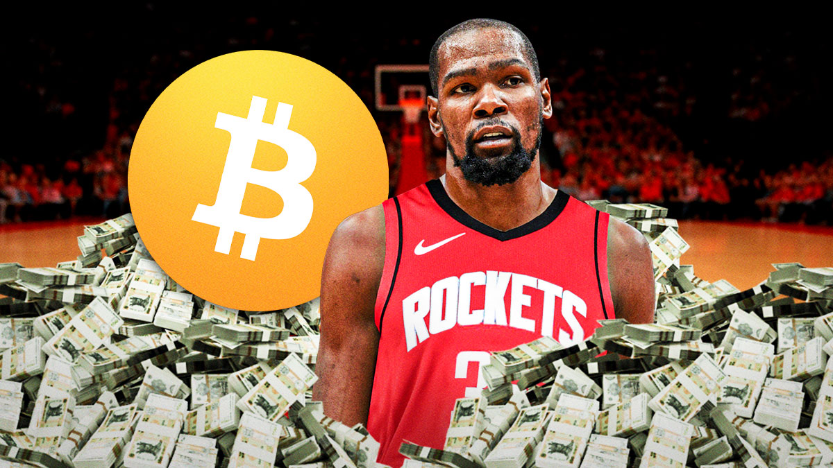 Rockets’ Kevin Durant regains access to ‘through the roof’ 2016 Bitcoin account