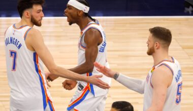 What was Chet Holmgren's favorite 2025 NBA playoff game?