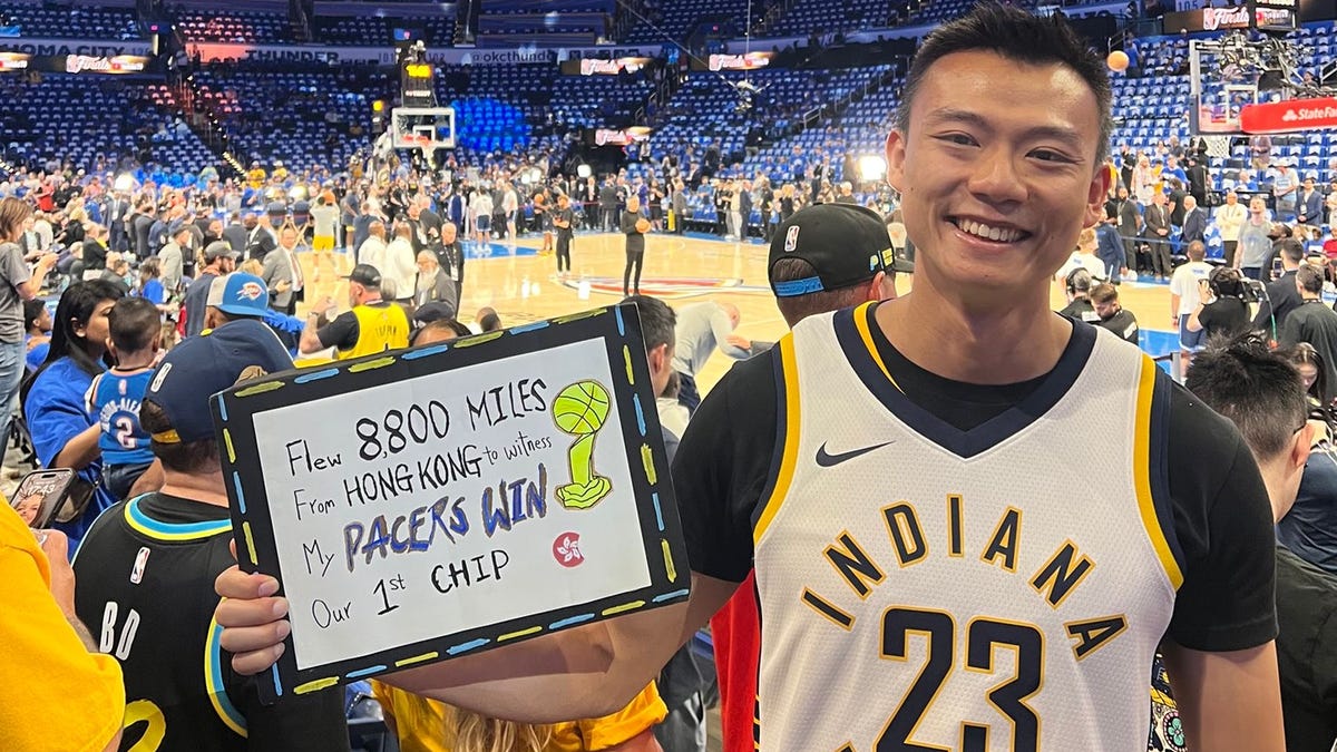 Hong Kong native Phil Ip traveled to watch Indiana Pacers in NBA Finals