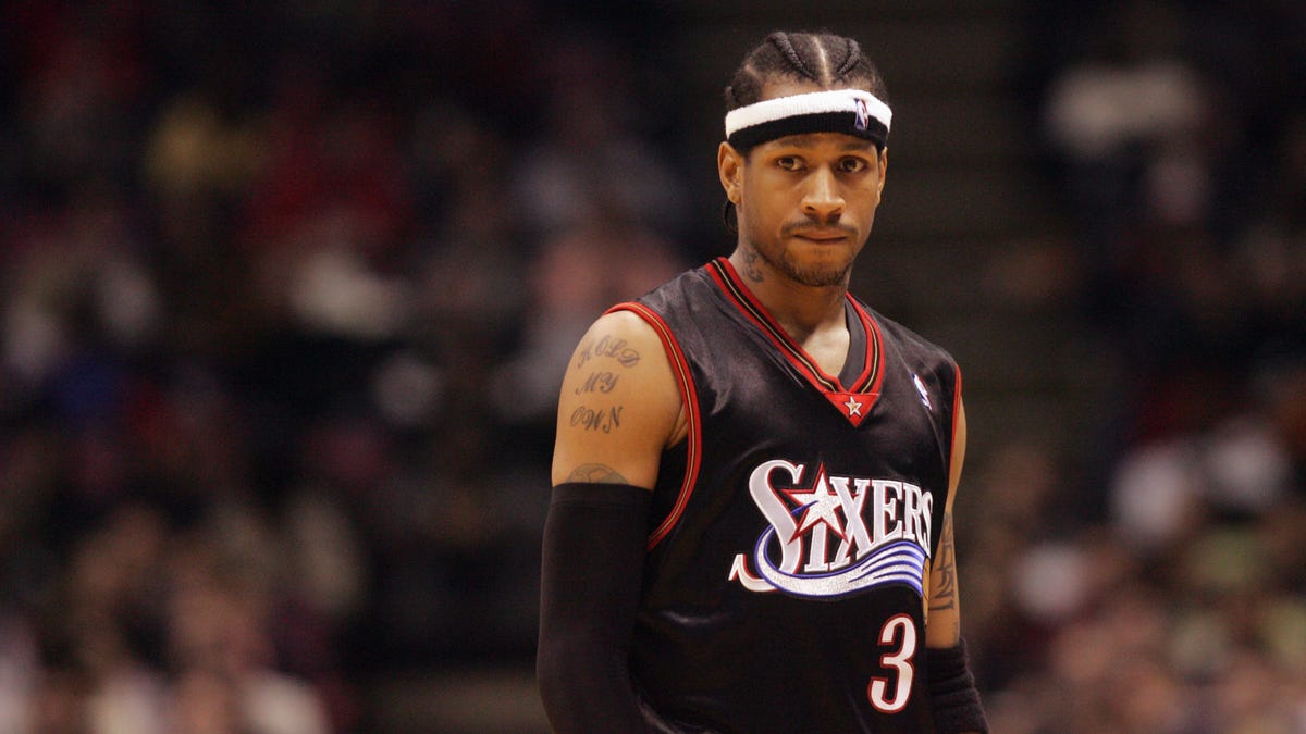 76ers legend Allen Iverson ranked 20th-best player of the 21st century