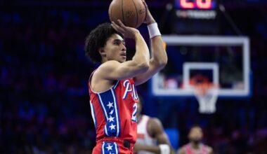 Sixers' Jared McCain reflects on rookie season, gives injury update