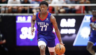 VJ Edgecombe talks summer league, youngsters making an impact on 76ers