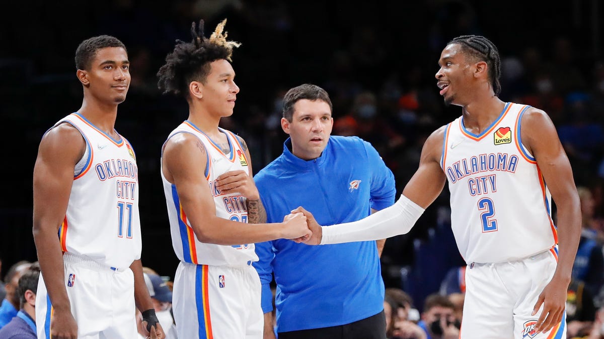 Shai Gilgeous-Alexander has NBA offseason workout with Tre Mann