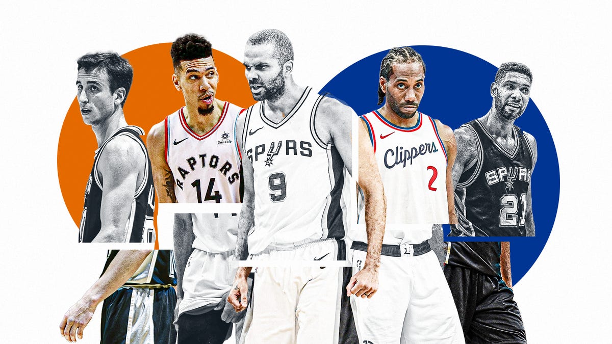 The NBA players with the best point differential ever: It's a Spurs thing