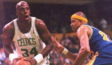 Celtics jersey history No. 34