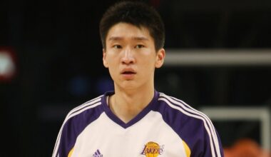 Lakers jersey history No. 9 — Sun Yue