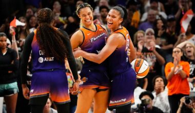 Mercury's Alyssa Thomas and the refs