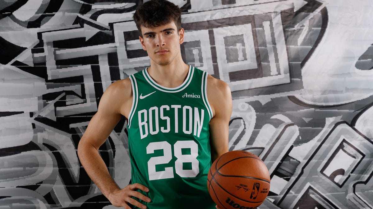Celtics introduce Hugo Gonzalez, Amari Williams, Max Shulga to Boston