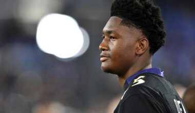 Pelicans' Derik Queen linked up with a Hall of Famer at Ravens game