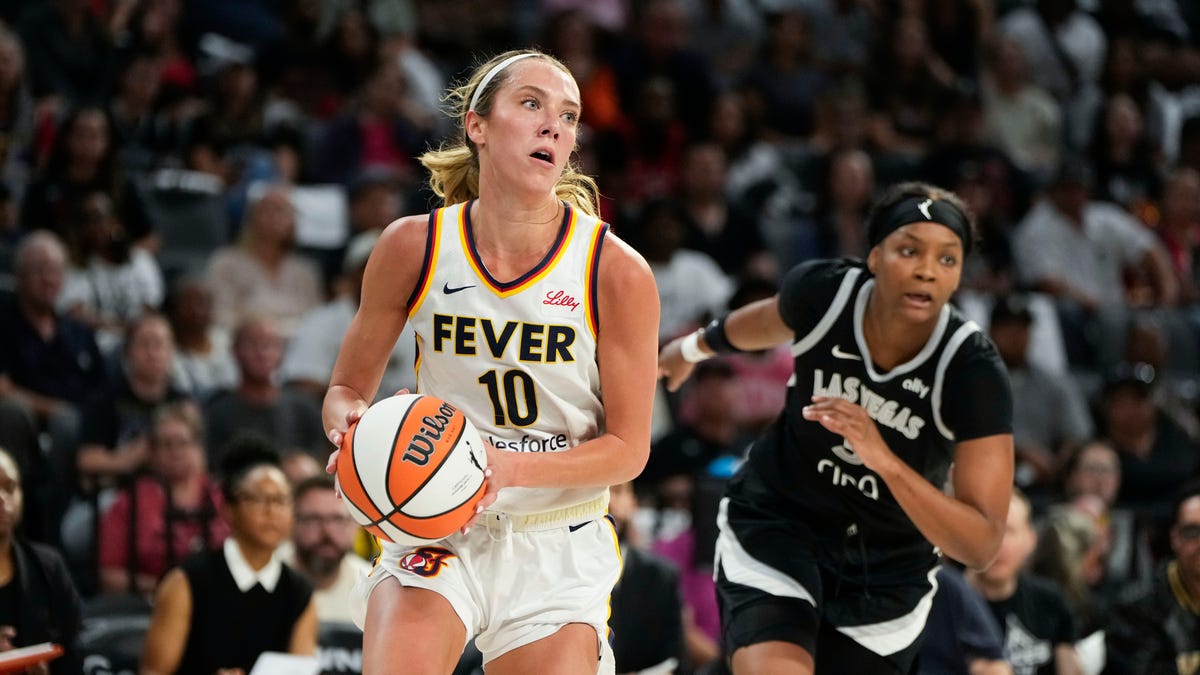Lexie Hull back injury, ties Fever playoff record, stats vs Aces Game 2
