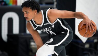 Nets' Kobe Bufkin explains relationship with Juwan Howard; projections