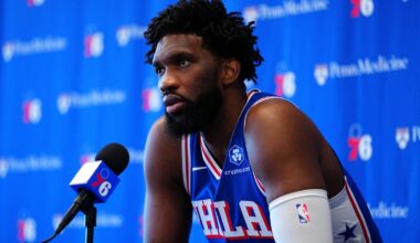 Joel Embiid looks and sounds good despite lingering uncertainty