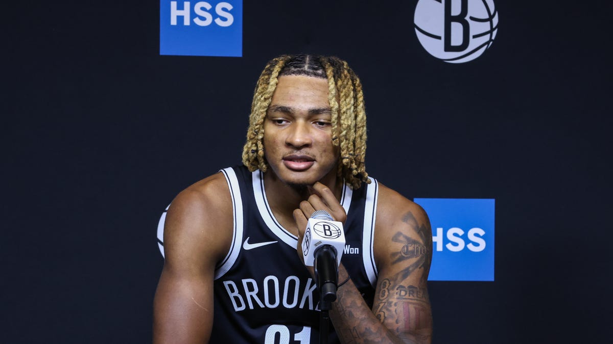 Nets' Noah Clowney talks growth areas, playing with Michael Porter Jr.