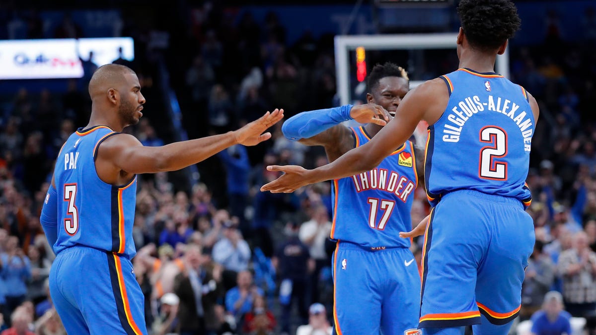 What does Sam Presti remember about Chris Paul's time in OKC?