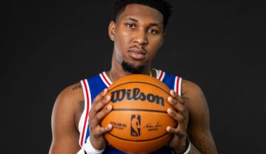 Sixers star Tyrese Maxey gives marching orders to young Justin Edwards