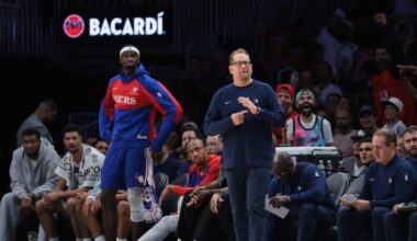 Nick Nurse evaluates backup center battle 2 days into Sixers camp