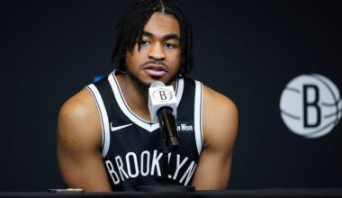 Nets' Cam Thomas discusses rookie point guards; defensive improvement