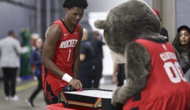 Entering third season, expectations continue to rise for Amen Thompson