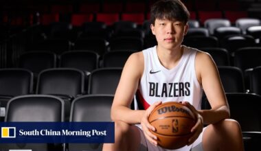 China’s Trail Blazers rookie Yang Hansen faces great expectations in Portland and at home