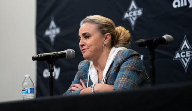 ESPN analyst suggests Aces' Hammon to replace Popovich as Spurs head coach