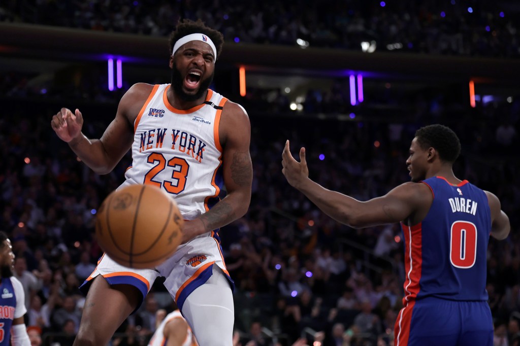 Mitchell Robinson doesn't care if he starts or not for the Knicks