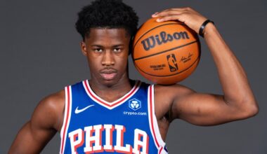 Sixers rave about 'special' VJ Edgecombe after first workouts