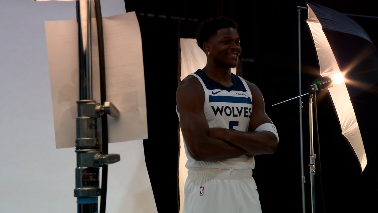 Watch: Anthony Edwards at Timberwolves Media Day: 'I've never been able to handle the ball this good in my life'